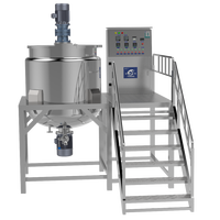Machine de fabrication de savon liquide et de shampoing en acier inoxydable de 500L, 1000L, 2000L avec réacteur de mélange pour le traitement chimique