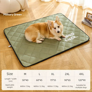 वाटरप्रूफ पर्यावरण के अनुकूल टिकाऊ कुत्ते चटाई सभी गैर-पर्ची पालतू बिस्तर कार सीट मैट मूत्र प्रमाण पंडिंग पोर्टेबल वाशबल कुत्ते मैट क्र। - Product Image 6