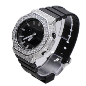 Cubierta de Bisel para Reloj GA2100, Estilo Hip Hop de Lujo, Personalizada y Modificada con Cristales - Product Image 2