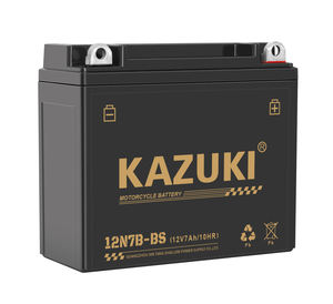 Vente à chaud de bonnes performances <span class=keywords><strong>prix</strong></span> d'usine KAZUKI SMF 12N7B-BS 12V 7Ah <span class=keywords><strong>batterie</strong></span> plomb-acide de moto avec 2.13 Kgs - Product Image 2