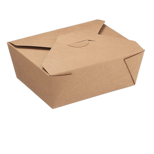 Caja de embalaje de papel recubierto con logotipo personalizado Anti-Oil Fast Food Fried Chicken Fish and Chips - Product Image 4