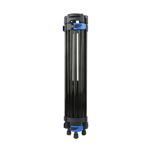 Trépied vidéo professionnel en aluminium robuste SHIHONG, capacité de charge de <span class=keywords><strong>6</strong></span> kg, hauteur maximale de 180 cm, longueur pliée de 85 cm, verrouillage à bascule, portable - Product Image 4