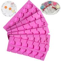 Moule en silicone à 12 cavités en forme de fleur pour bonbons et glaces, facile à démouler pour la décoration de pâtisseries