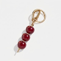 Trendy schattige fruit tascharms mode hanger dames handtas portemonnee sleutelhanger accessoires