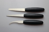 Couteau à lame en acier avec manche en plastique pour la réparation des pneus, personnalisable OEM