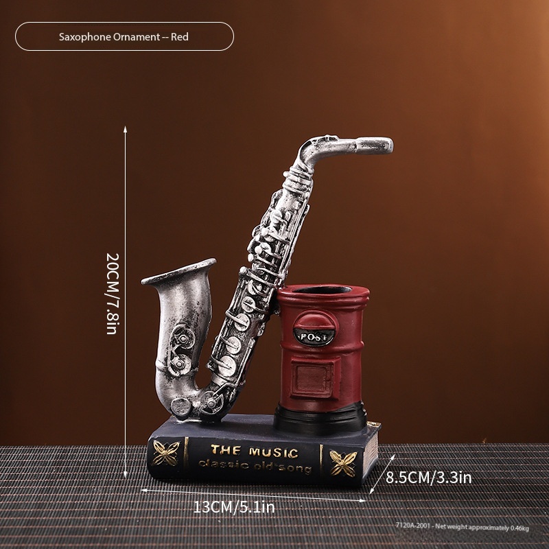 แซ็กโซโฟนสีแดง