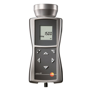 Stroboscope portatif Testo 477, tachymètre, instrument de mesure de vitesse photoélectrique, protection IP65 - Product Image 4
