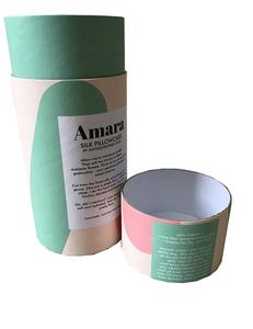 Caja de embalaje de tubo de papel con impresión personalizada de Aceite de Pelo marroquí, cajas de embalaje de aceite esencial para el cuidado de la piel - Product Image 4