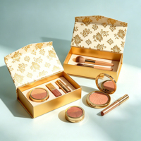 Boîte Cadeau Parfum Personnalisée Haut de Gamme à Couvercle Magnétique, Emballage Cosmétique de Luxe en Papier pour Maquillage, Idéale pour les Petites Entreprises et les Cadeaux Clients