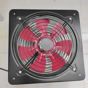 Ventilador Extractor <span class=keywords><strong>de</strong></span> Pared <span class=keywords><strong>para</strong></span> <span class=keywords><strong>Cocina</strong></span> Industrial y Comercial, 3 <span class=keywords><strong>Tipos</strong></span>, Simple/SIN Malla, 8/10/12/14/16/18 Pulgadas, Metálico - Product Image 5