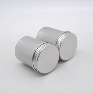 Envase de Aluminio de 60 ml para Perfume o Cosméticos, Lata Redonda Metálica de 2 oz con Tapa de Rosca, 60 g, con Tapas para Serigrafía - Product Image 3