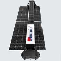 Robot de nettoyage de panneaux solaires MR-G3 1650mm*2 à double plateau gauche et droit, télécommande 4G, correction automatique intelligente de l'attitude