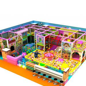 Kẹo chủ đề trẻ em chơi Thiết bị trò chơi mềm trong Nhà chơi Thiết bị trẻ em lớn trong nhà sân chơi, công viên giải trí với Slide - Product Image 1