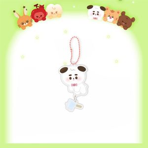 Kpop BIG-MOONG-CHILL dessin animé mignon acrylique porte-clés 5CM longue chaîne pendentif à breloque sac à dos accessoires Decora Johnny YUTA cadeau - Product Image 5