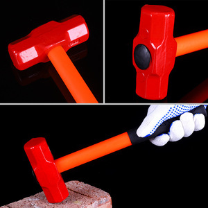 Octagonal <b>Hammer</b> 2LB 3LB 4LB Anti Vibration Shockproof Handle For Tapping Nail Removal Construction Home Decoration Installation - Product Image 4