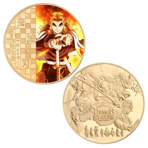 Koin Peringatan Baru 2026 Kanawo Koin Besi Bertema Anime Merchandise Berlapis Emas Kerajinan Logam Die-Cast Koleksi Ornamen - Product Image 2