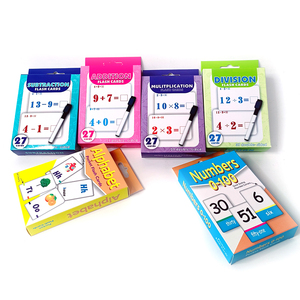 2025 xu hướng đồ chơi trẻ em học tập Arabic số 0-100 học tập thẻ flash cho trẻ mới biết đọc biết viết thẻ tùy chỉnh gói hộp - Product Image 5