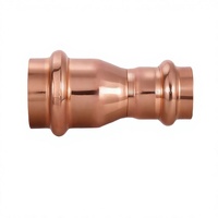 Raccords à sertir en cuivre 3/4" x 1/2" à tête hexagonale, raccord réducteur pour plomberie |   Chauffage hydronique par alimentation en eau
