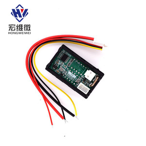 Microvoltímetro y Amperímetro Digital Hongwei 0-100V 5A con Pantalla LED Dual para Módulo RGBLED - Product Image 1