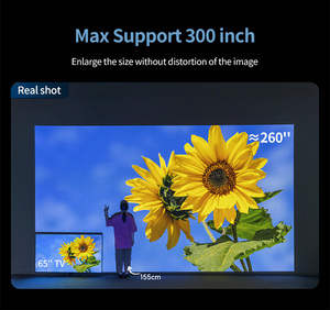 OEM A10Q Outdoor <b>Projector</b> with WiFi 6 4k Smart Movie Portable Proyector Built-in Speakers Home - Product Image 2