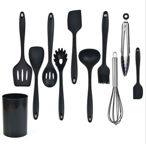 طقم مستلزمات المطبخ والمطبخ, طقم مستلزمات المطبخ والمطبخ والمطبخ مقاوم للحرارة مع 12 مجموعة - Product Image 1