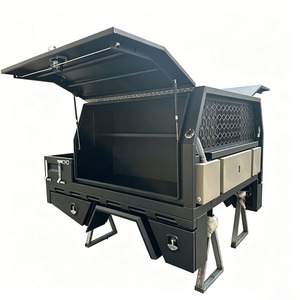 Bandeja <span class=keywords><strong>de</strong></span> aluminio para camioneta 4x4 (doble/individual/adicional) y <span class=keywords><strong>caja</strong></span> <span class=keywords><strong>de</strong></span> <span class=keywords><strong>herramientas</strong></span> <span class=keywords><strong>con</strong></span> portaequipajes <span class=keywords><strong>de</strong></span> techo, cabecera y tanque <span class=keywords><strong>de</strong></span> agua <span class=keywords><strong>con</strong></span> llenado <span class=keywords><strong>de</strong></span> combustible para Hilux - Product Image 4