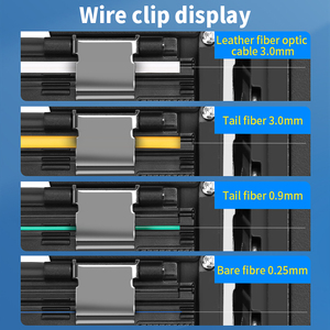 COMPTYCO Coupe-Fibre Optique de Haute Précision à Retour Automatique pour Soudure par <span class=keywords><strong>Fusion</strong></span> AUA-6C SKL-6C HB-6C, Outil Cliveur à Chaud - Product Image 4