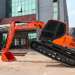 รถขุดดิน Doosan DX150LC-9C สีส้ม สำหรับงานหนัก 15 ตัน เครื่องยนต์ Kawasaki ควบคุมด้วยระบบ PLC - Product Image 2