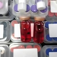 Peptides lyophilisés de haute qualité, poudre de peptide GHK-CU, matière première cosmétique pour les soins de la peau, flacon en verre de 10 g, fabriqué en Chine