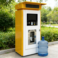Distributeur d'eau automatique 24h/24 à monnayeur pour extérieur – Machine à eau RO