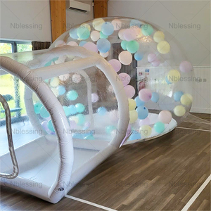 Casa de Juegos Inflable para Niños, Domo de Cristal Inflable, Carpa de Burbujas, Burbuja Inflable Transparente - Product Image 4
