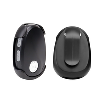 Similar EV07B Llamadas bidireccionales SOS Botón de pánico Mini 4G Rastreador GPS con clip para cinturón para personas mayores Q3 4G Rastreador GPS personal