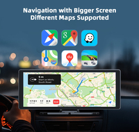 Écran intelligent portable sans fil CarPlay/Android Auto avec écran HD de 10,26 pouces, lecteur multimédia AirPlay Android Auto
