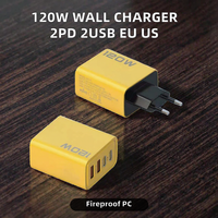 Chargeur mural 65W à succès avec 2 ports USB 5V2A, prise EU/US, QC3.0, PD 3.0, adaptateur d'alimentation 9V/2A