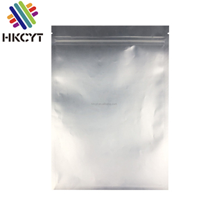 Sac en mylar transparent, personnalisé avec logo imprimé, 100 unités, pochette à fermeture éclair rose mat pour emballage de cils et rouge à lèvres - Product Image 5