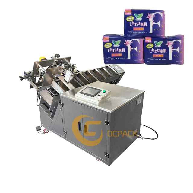 Women Sanitary Napkin Pad Baby Diaper Facial Tissue Packing Machine