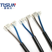 Dây cáp tùy chỉnh OEM ODM 187 250 loại cờ, đầu nối nhanh, dây dẫn đầu cuối