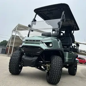 2 4 6 Seater Street Legal Golf Cart Lifted Off 4 Wheel Drive Cargo Buggy Electric Utility Vehicle