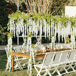 Guirnalda de Glicinia Artificial 2026, Nueva, para Decoración Colgante de Techos en Bodas y Fiestas - Product Image 6