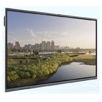 Tableau blanc interactif intelligent 4K UHD à double système d'exploitation, processeur Android 16 Octa Core, 8 Go de RAM, 128 Go de stockage, tactile IR pour réunions