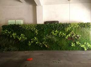 الغابة نمط مخصص العمودي النباتات جدار الاصطناعي نبات معلق علي الحائط الأخضر العشب جدار للمنزل الديكور - Product Image 4