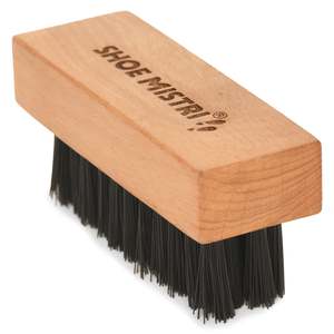 Handmade Nylon <b>Shoe</b> Cleaning Brush for Sneakers Leather Canvas Sports <b>Shoes</b> Durable Wooden Handle Soft Bristles for Cleaning - Product Image 1