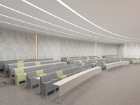 Sillas de Teatro de lujo de diseño moderno, silla de púlpito de iglesia y sillas de auditorio para Iglesia