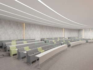 Sillas de Teatro de lujo de diseño moderno, silla de púlpito de iglesia y sillas de auditorio para Iglesia - Product Image 3