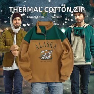 เสื้อฮู้ดผู้ชายแบบมีฮู้ด ตัวอักษรพิมพ์ลาย ผ้าฟลีซเนื้อนุ่ม แห้งเร็ว สำหรับฤดูใบไม้ร่วง ผลิตตามสั่ง คุณภาพสูง บุด้วยผ้าฝ้าย ถักทออย่างดี เป็นมิตรต่อสิ่งแวดล้อม ไม่เป็นขุย - Product Image 2