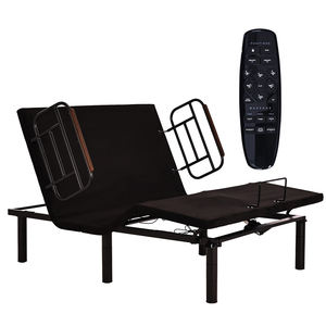 Tecforcare Elektrisch Verpleeghuisbed voor Seniorenverzorging, Verstelbaar Bedframe met Massage en Zijhekken, <span class=keywords><strong>Bed</strong></span> voor Thuiszorg voor Ouderen - Product Image 1