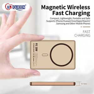 Banco de Energía Magnético PD de 22.5W al por Mayor, Cargador Portátil Personalizado de 5000 mAh, Carga Inalámbrica Rápida para Teléfono Celular - Product Image 5