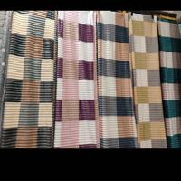 Tissu en flanelle rayé et à carreaux OEM ODM, rouleau de flanelle polaire imprimé sur mesure pour couverture, pyjama et textile de maison