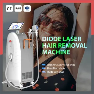 Máquina de depilação a laser permanente mais vendida, máquina de diodo a laser