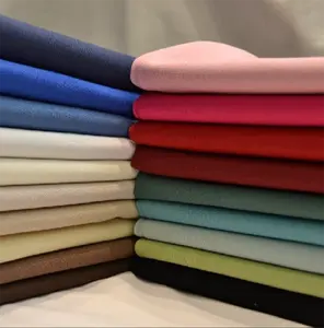 Cloth Textile Suppliers Fabrics 240gsm TC Twill 80% Polyester20% Cotton For Workwear Uniform Materials Clothes Fabric/